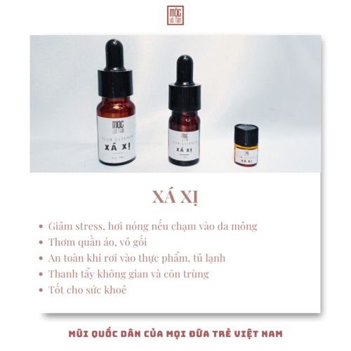 Alternative view of Chai xịt Xá Xị đậm đặc Mộc Vô Tận - 100% không pha - khử mùi Tinh dầu gỗ nguyên chất