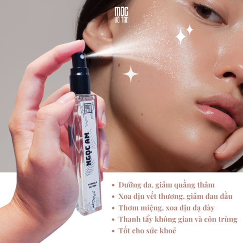 Alternative view of Chai xịt khử mùi Tinh dầu gỗ Ngọc Am nguyên chất đậm đặc Mộc Vô Tận - 100% không pha