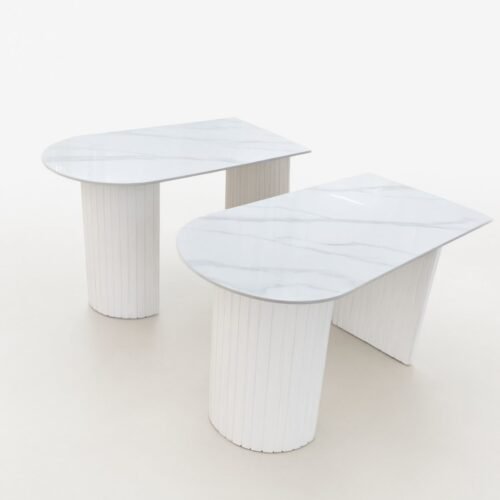 Bàn console vòm mặt đá