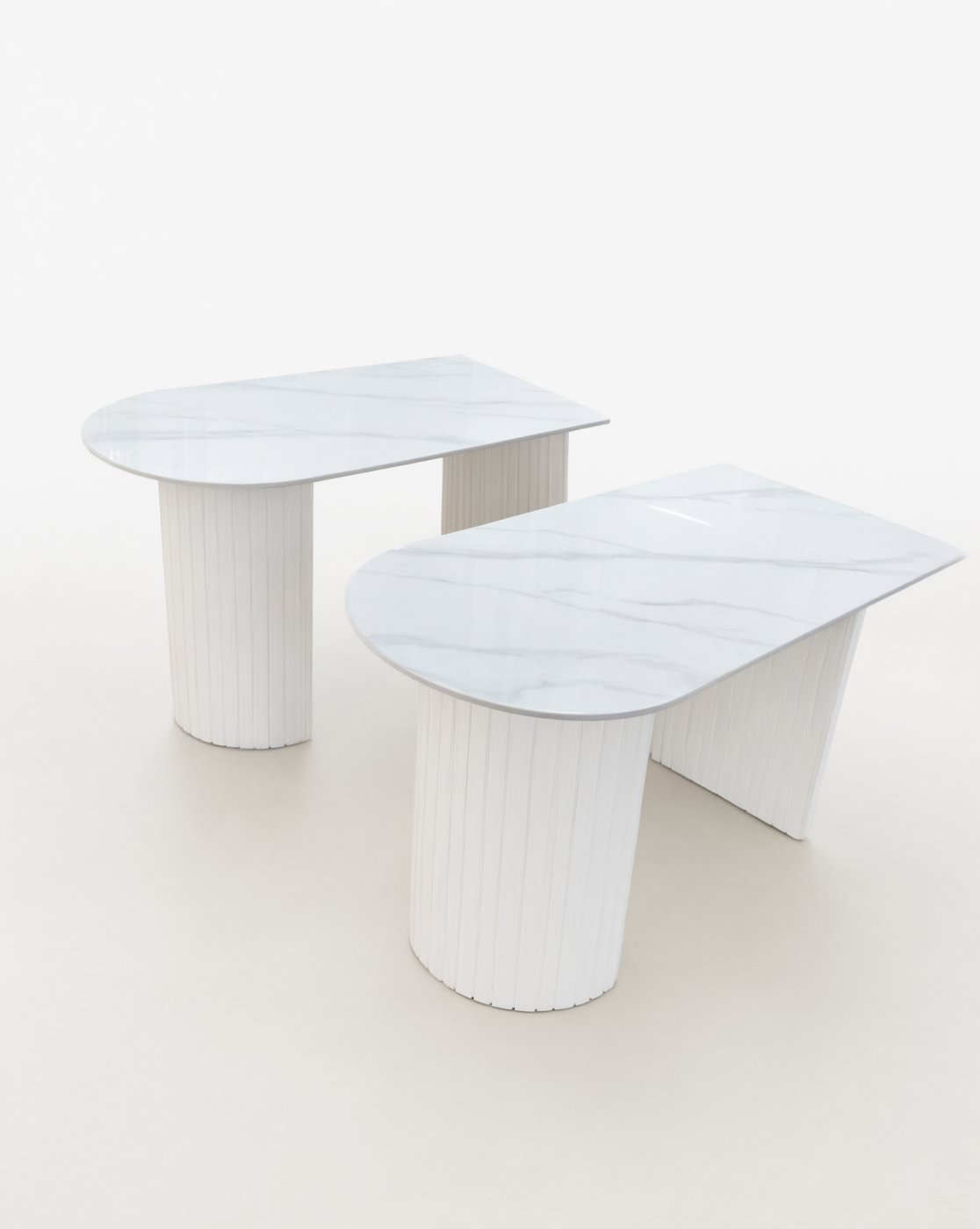 Bàn console vòm mặt đá