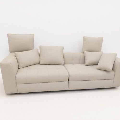 Sofa băng nỉ màu be