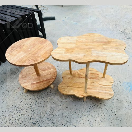 Kệ Đầu Giường 2 Tầng, Mặt Tròn