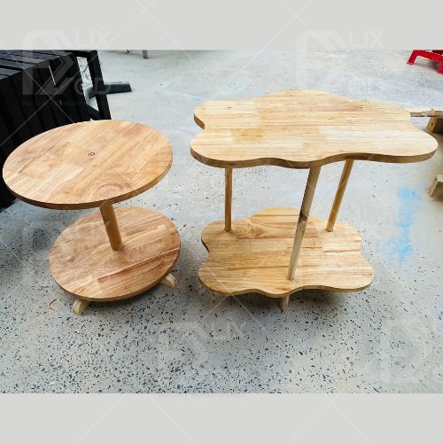 Kệ Đầu Giường 2 Tầng, Mặt Tròn - Ảnh 3