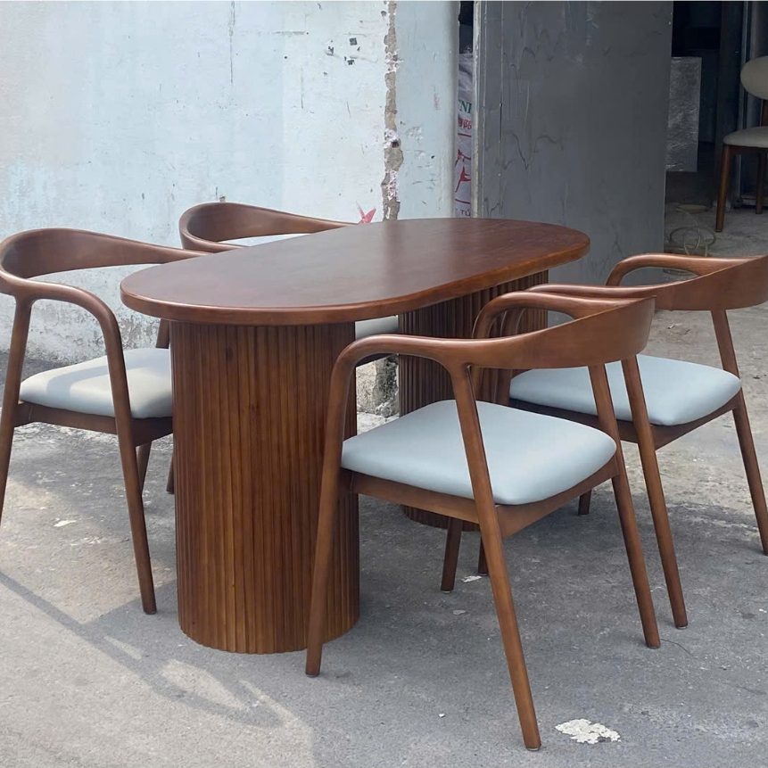Bộ Bàn Ghế Ăn Gỗ, Phong Cách Hiện Đại – Nội Thất Nhà Bếp Sang Trọng - Ảnh 9