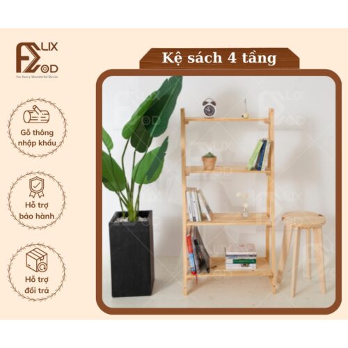 Alternative view of Kệ Sách 4 Tầng