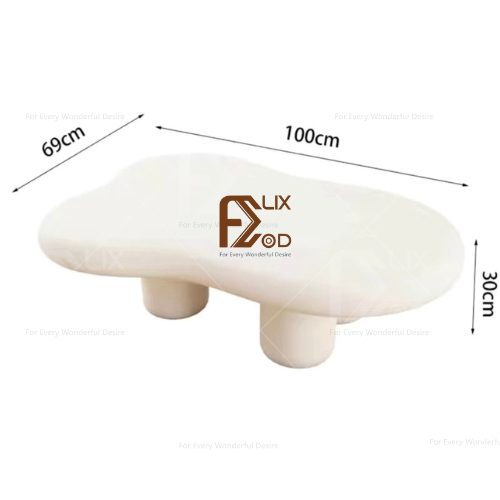 Bàn Sofa Bàn Trà Hình Cá Lắp Ráp Chống Vỡ