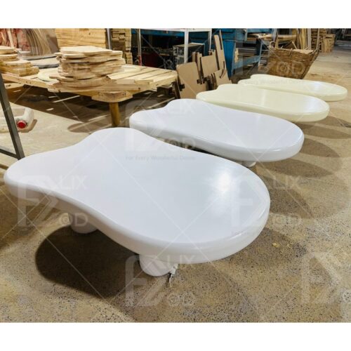 Bàn Sofa Bàn Trà Hình Cá Lắp Ráp Chống Vỡ - Ảnh 6