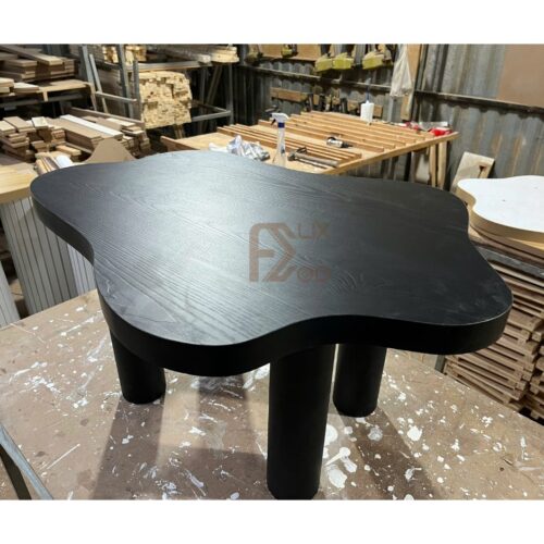 Bàn Sofa Bàn Trà Hình Đám Mây 4 Chân Trụ Lắp Ráp Thông Minh - Ảnh 3