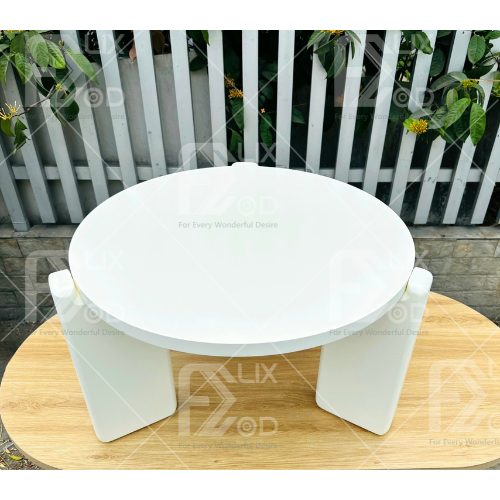 Bàn Sofa Bàn Trà Tròn 3 Chân Trụ