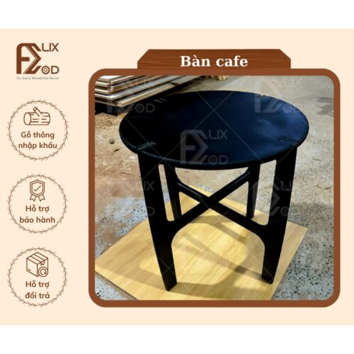 Alternative view of Bàn Trà Bầu Kèm Hộc Kéo Tiện Lợi, Mặt Đá