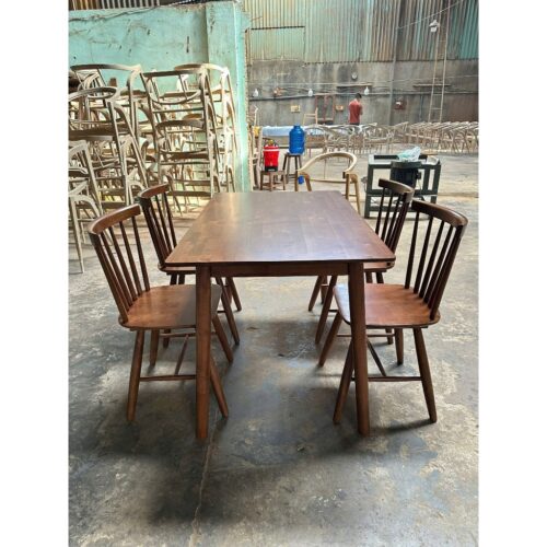 Bộ Bàn Ghế Ăn Gỗ Tự Nhiên, Bàn Ăn Lunar
